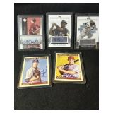 signed baseball cards