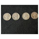 Silver quarters