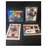 game worn cards