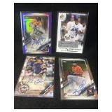 signed baseball cards