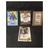 signed baseball cards