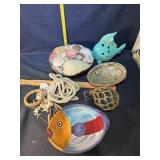 Fish and shell lot