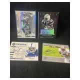 football signed cards