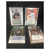 football signed cards