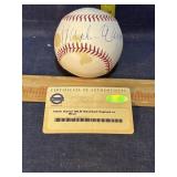 Hank Aaron Signed Baseball