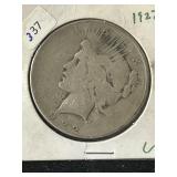 Peace Silver Dollar