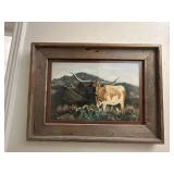 Longhorn art work