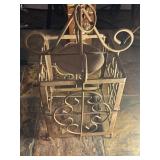 Table top metal topper