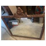 Mirror, old and heavy