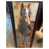 Horse wall art