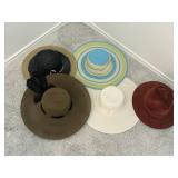 Ladies hats appear to be 7ish's