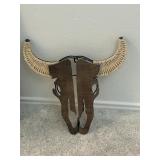 cow horn wall dï¿½cor