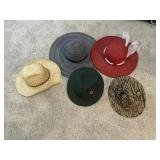 Ladies hats appear to be 7ish's