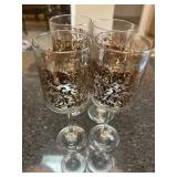 Vintage Libby stem ware