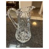 Glass water pitcher