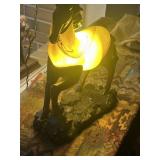 Horse themed accent lamp