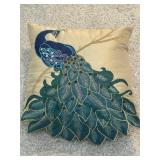 Peacock Pillow