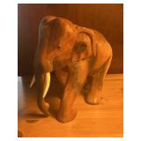 Wooden elephant