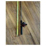 Fishing pole with Zebco reel