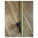 Fishing pole with Zebco reel