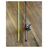 Fishing pole with Shimano reel