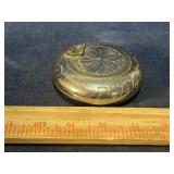Silverplated ashtray