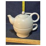 tea pot and cup