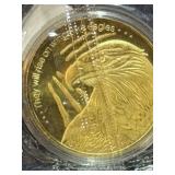 American Bald Eagle medallion
