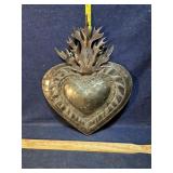 Tin wall heart