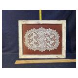 Framed lace