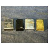 Vintage Zippo lighters
