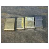 Vintage Zippo lighters