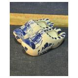 Vintage Delft Blue mini clog