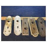 Very old door plates