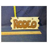 Wood sign