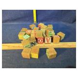 Toy wood blocks