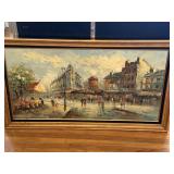 Very large oil on Canvas
