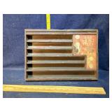 Red Tang Files store display rack
