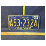 1976 license plate