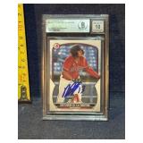 Deyvison De Los Santos Graded, signed draft