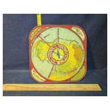 Aeroplane Race Tin Litho game
