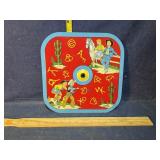 Tin Litho horseshoe game