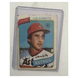 Joe Sambito 1980 Card