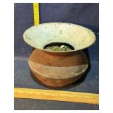 Metal Spittoon