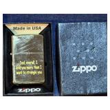 Zippo lighter