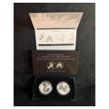 American Eagle Silver coins 2 of them