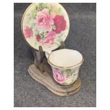 Miniature teacup & saucer