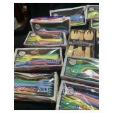 Vintage plastic and wood forks