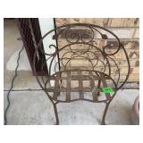 Miniature planter bench