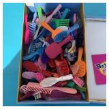 Barbie brushes